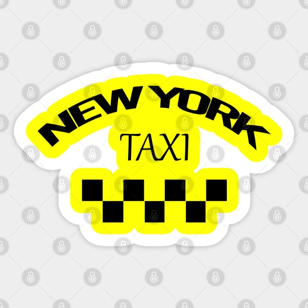 YORK CAB Sticker by nabilhaj